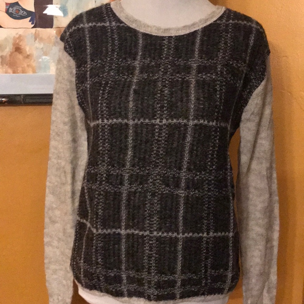 Grey Mohair sweater by Loft